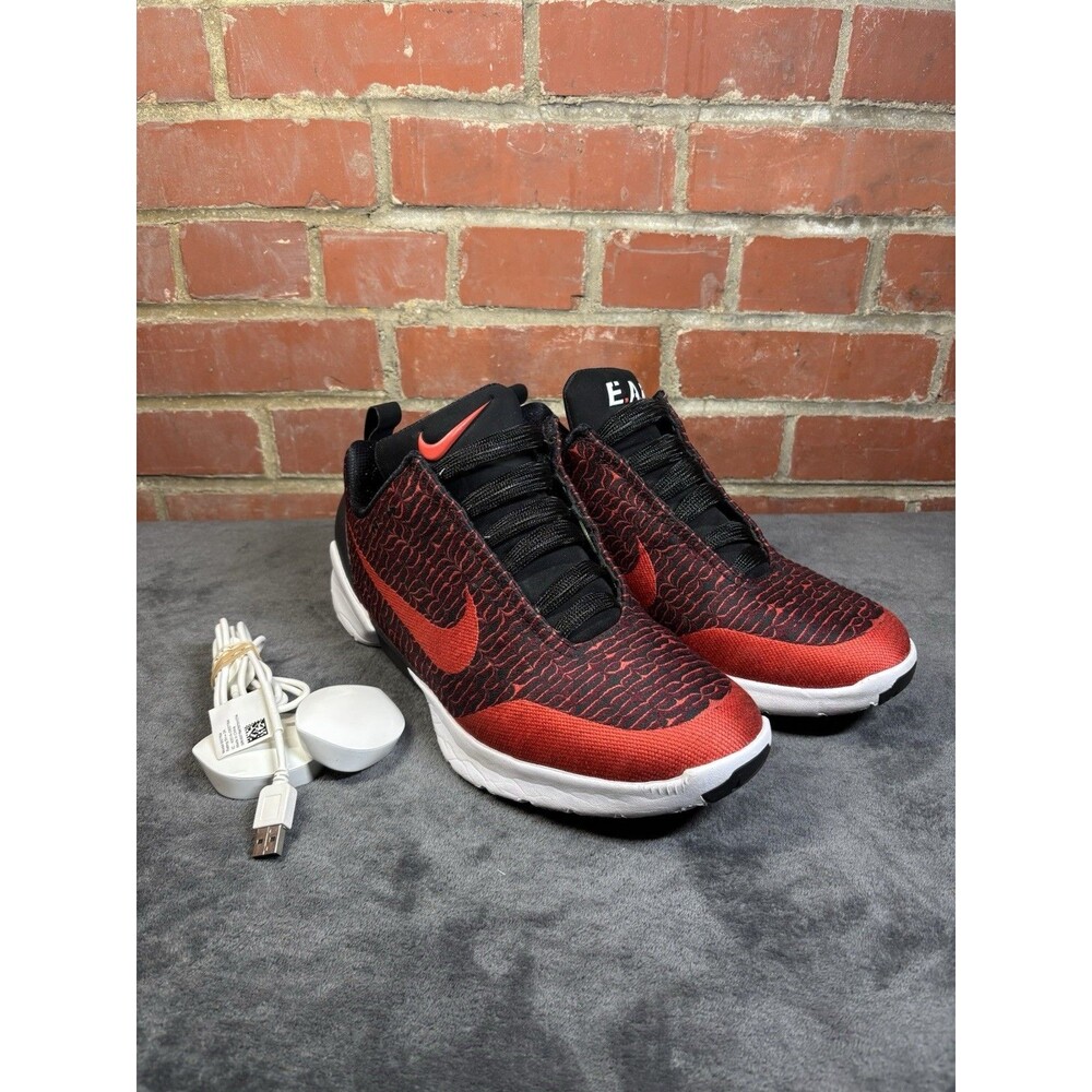 NIKE HyperAdapt 1.0 EARL Self Lacing Habanero Red AJ1232-600 Men's 10.5